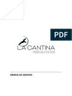 Menus La Cantina Del Puerto PDF