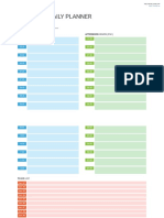 30 Minute Daily Planner