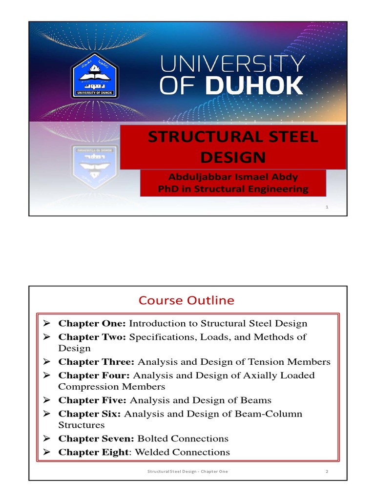 Structural Steel Design Chapter 1 Pdf