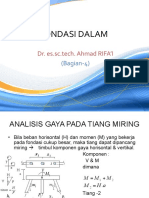 Bag 4 Dalam Tiang Miring Posedur Desain PDF