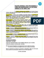 Concentracion General Por Organismos 23 Abril 2023 PDF