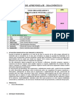 Proyecto de Aprendizaje N°02 Organizamos Los Sectores