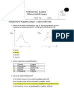 4-AB - Proteine Und Enzyme Differenziert Leicht