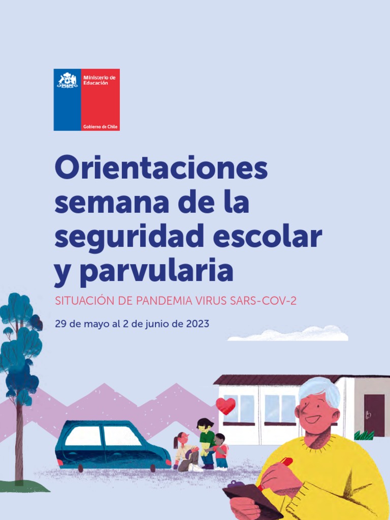 Orientaciones Semana de La Seguridad Escolar y Parvularia | PDF | Mente ...