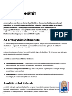 Orrkagylóműtét PDF