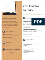 CV Zoe Ximena Agrelo PDF