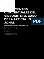 Fundamentos Conceptuales Del Videoarte El Caso de