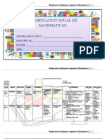 Planificación matemáticas multigrado