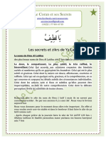 PDF Secrets Et Zikrs de Ya Latif - Compress PDF