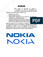Nokia Estrategia de Enfoque