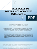 Estrategias de Diferenciacion de Inka Kola