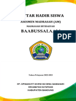 Cover Daftar Hadir Am 2023