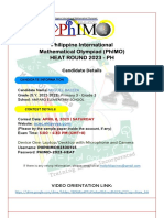 2023 PhIMO HEAT ROUND - LOG-IN DETAILS (Batch 2) - 345 PDF