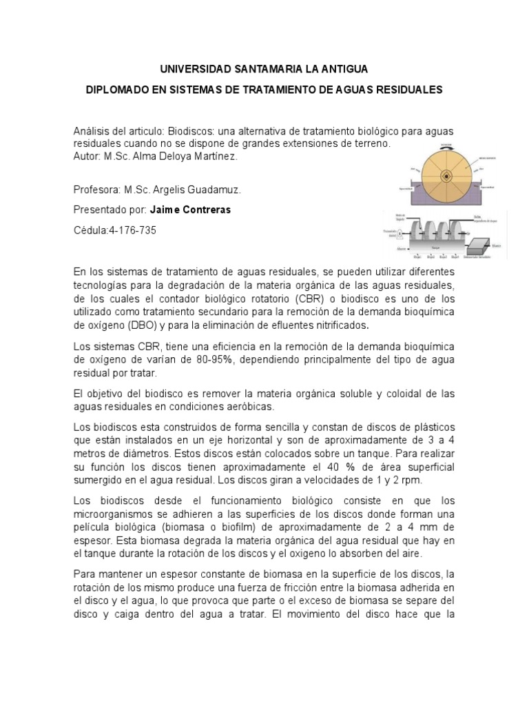 analisis-del-articulo-de-biodisco-pdf-aguas-residuales