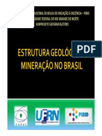 Estrutura Geolgica e Minerao No Brasil 1