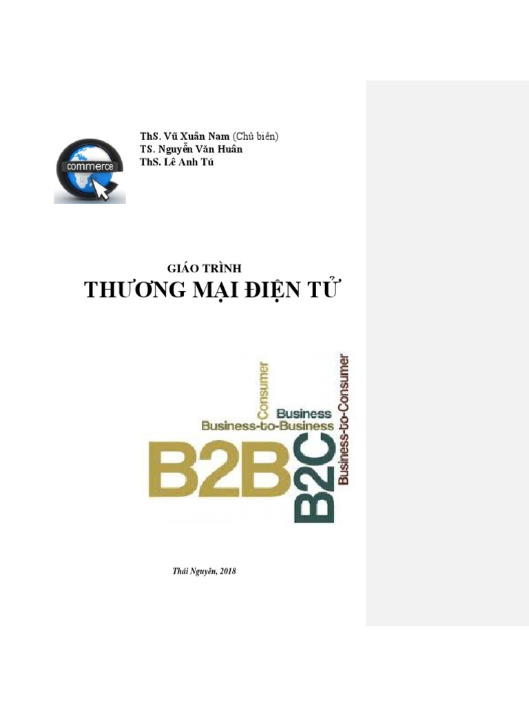Giao Trinh Thuong Mai Dien Tu 12 04 2018 Pdf