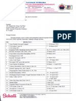 S. Pemberitahuan Kegiatan Semester Genap Peserta Didik