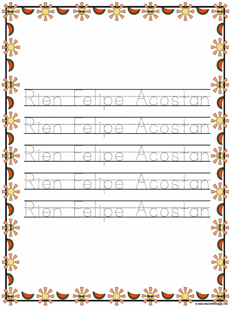 Createprintables seasonal name tracing practice 5840 3bcd 8f65 pdf