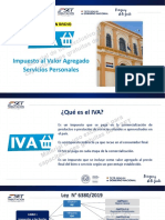 Presentación Sobre Nociones Básicas Del IVA Servicios Personales