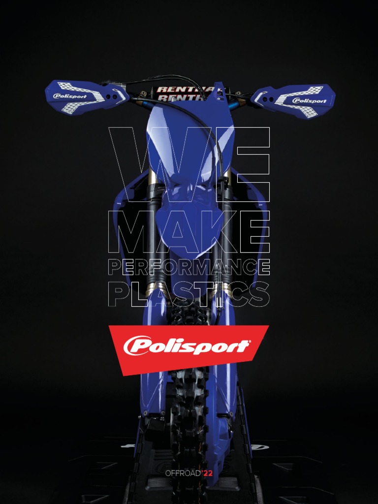 Polisport 8553500003 – Parafango Universale Anteriore UFX Per Supermoto E Rally – Sistema Di Montaggio Senza Fori