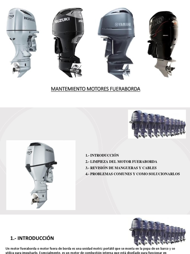 Motor fuera de borda - Daniel Nautical Solutions