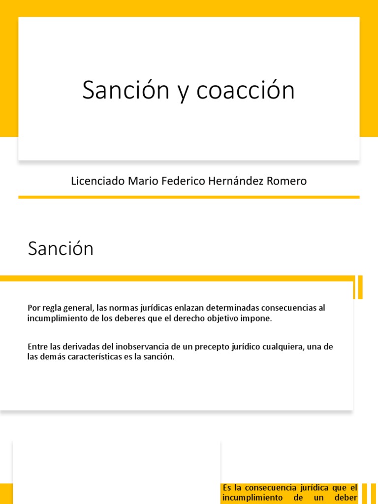 Sanción y Coacción | PDF | Sanciones (Ley) | Multa (pena)