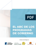 El ABC de Los Programas de Gobierno