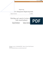 Modeling and Control of Robotic Yo-Yo With Visual Feedback: Industrial & Management Engineering Fields