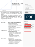 Gioannys Zaccaro Curriculum PDF