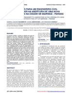 Métodos para Um Engenheiro Civil Empreender Na Abertura de Uma Nova Construtora Na Cidade de Maringá - Paraná