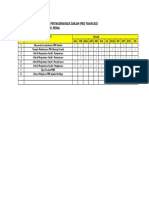 Carta Gantt Aktiviti Pentaksiran PBD Tahun 2022