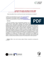 Capsulas de Alginato Con Aceite Crudo de Palma Como Rejuvenecedor para La Autorreparacion de Asfaltos.