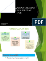 Pemerkasaan Pentaksiran Berasaskan Sekolah (PBS) : SK Taman Selasih 26 JULAI 2022