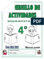 4° S28 Cuadernillo de Actividades Profa Kempis PDF