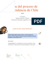 Causas Del Proceso de Independencia de Chile