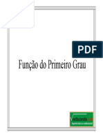 Funcao Do Primeiro Grau