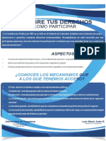 MECANISMOS DE PARTICIPACIÓN CIUDADANA Y DE PROTECCIÓN DE DERECHOS, Constitución Política de 1991.