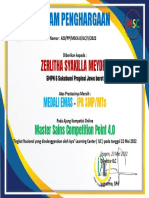 ZERLITHA SYAKILLA MEYDRA Piagam Penghargaan MSC 4.0 Kolektif 2 PDF