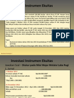 Investasi Ekuitas Lanjutan Soal Latihan