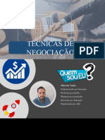 Técnicas de Negociação