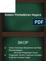 Sistem Pentadbiran Negara