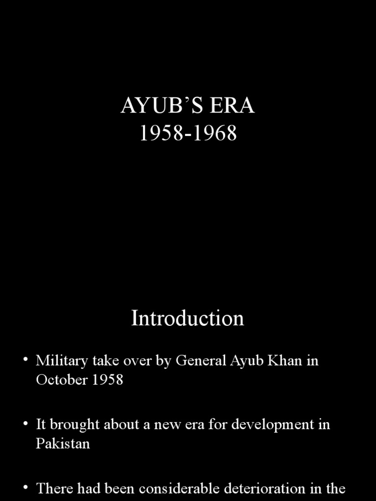 Ayub | PDF | Green Revolution | Economic Growth