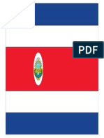 BANDEIRA - COSTA RICA