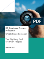 WORK - Create Sales Forecast