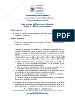 Guía práctica de Muestreo y estimación