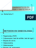 Medios Auxiliares de Diagnostico en Ginecologia y Obstetrici