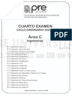 4to Examen Pre San Marcos 2022-II - Area C (11!03!2023)