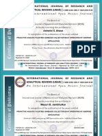 IJRAR Certificate IJRAR 218267