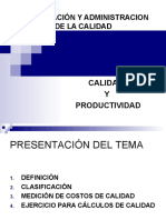 Costos de Calidad