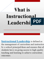 Instructional Leadership - Issues On Education